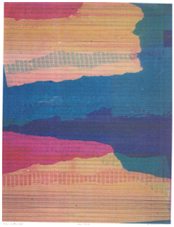 "Strata" color copier work, by Reed Altemus