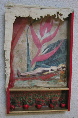 "Findings" assemblage by Margot McCain