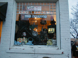 anti friend hut window installation